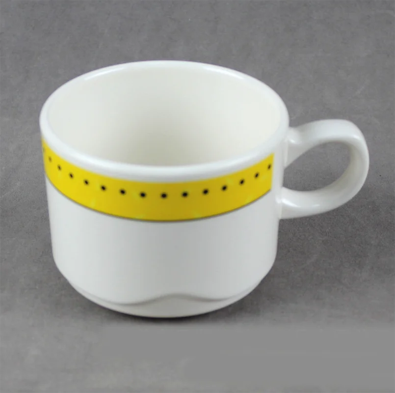 High quality melamine coffee cups plastic 100% melamine tea cup for restaurant