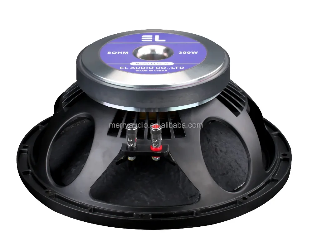 12 inch EL professional audio max power 600w speaker driver