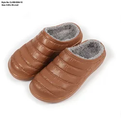 Садовая обувь для мужчин и женщин, садовая обувь из ЭВА, на меху, на платформе