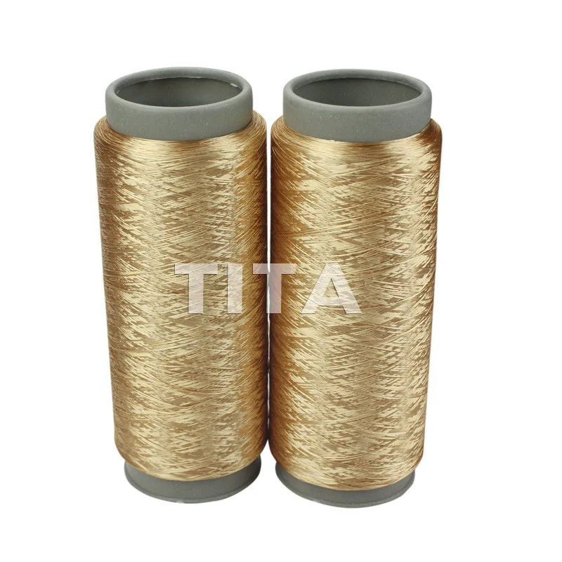 100% Polyester Twisted Yarn FDY 75D/36F 100D/36F 600TPM Semi Dull Dope Dyed Black Color