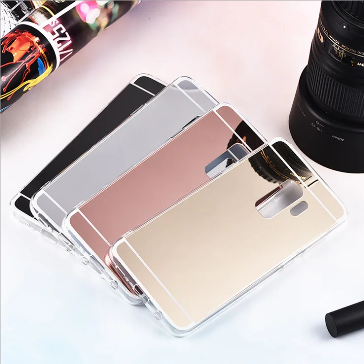 
Luxury Plating Soft TPU Smart Mirror Case for Coque Samsung Galaxy S3 S4 S5 S6 S7 S8 S9 S10 Edge Plus Clear Silicone Back Cover 