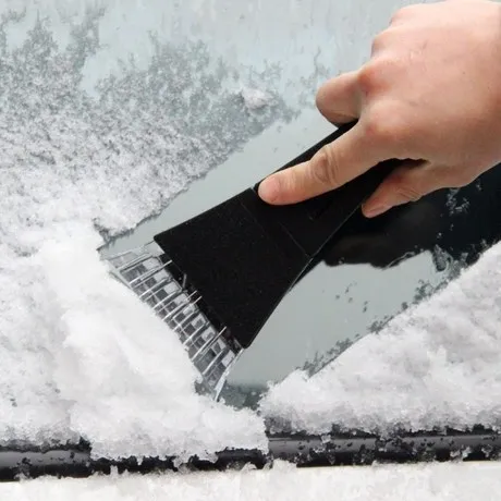 Transparent Head Ice Scraper