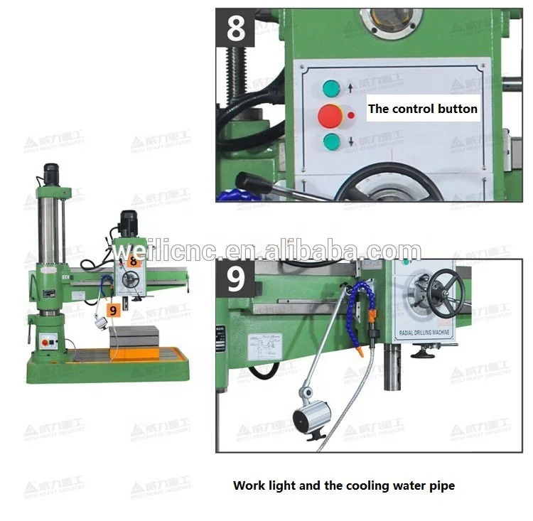 China ZQ3040x13 radial arm drill press manufacturer