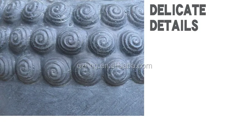 Buddha Head Shape Vase Planter Fiber Cement Flower Pot