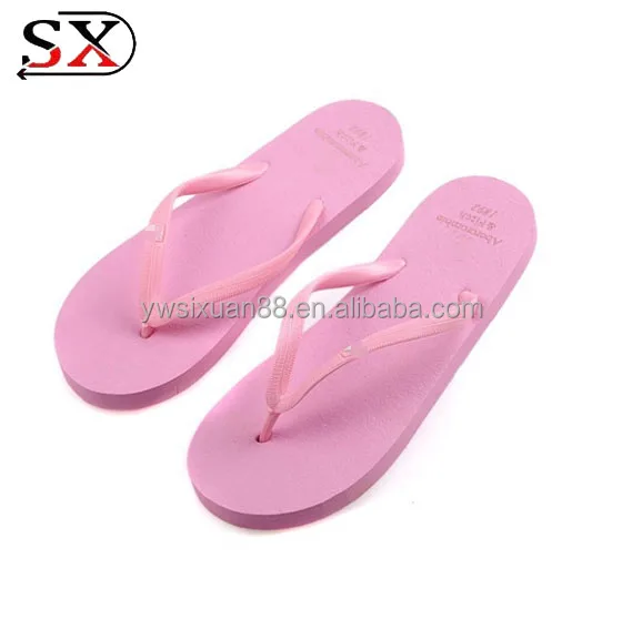 2017 cheap lady flip flops candy color summer slipper girls women beach slippers