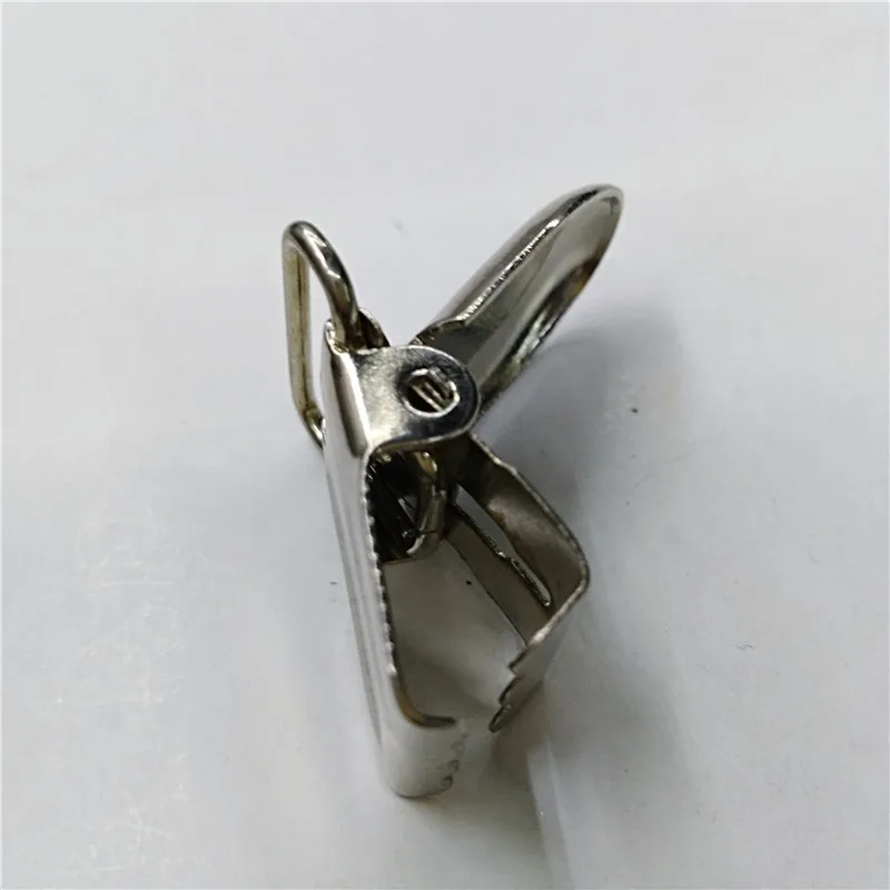 yiwu heavy duty strong 1 Inch metal suspender clip for garment