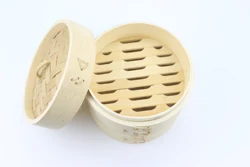 RTS мини еда популярная деревянная решетка для варки бамбук клецки отпариватель комплект бамбуковые кухонные решетка для варки пароварка