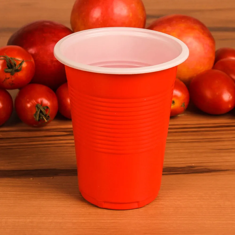 PP 15oz 450ml disposable tableware beverage drink coffee tea plastic cups with lids