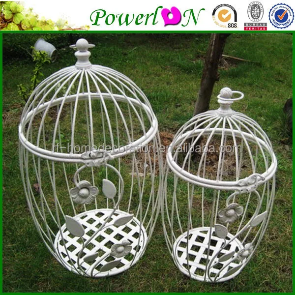 
Newest wholesale decorative hexagon bird cages for wedding decoration 