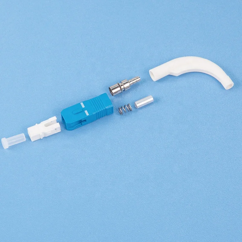 ftth accessory fiber connector parts duplex sc connector