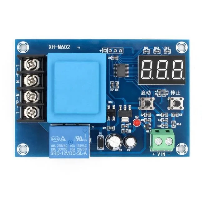 NEW XH-M602 digital control battery lithium battery charging control module Battery charge control switch Protection board