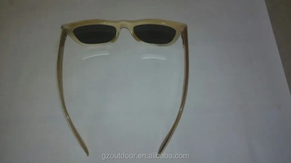 
best quality white bull ox buffalo horn TAC lenses sunglasses,vintage fashion optional round ,natural handmade spectacles 