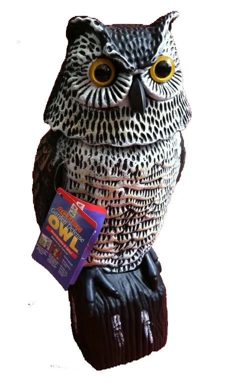 Osgoodway Hot Sale China Factory Direct Sale Home and Garden Ornaments Plastic Action Decor Owls Wholesale
