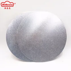 Гофрированные круглые квадратные формы для пиццы из золотой и серебряной фольги, одноразовые барабанные круги 6 мм, 12 мм