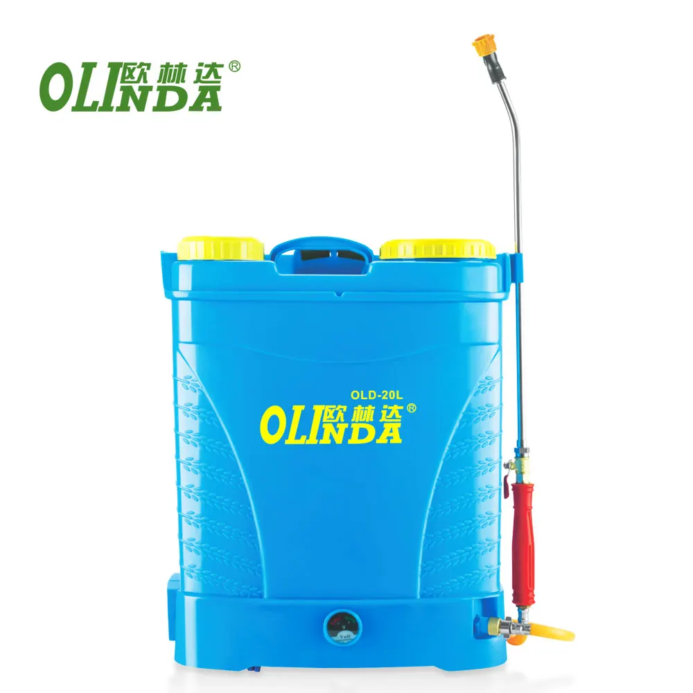 China manufacturer agricultural farm hills garden grapes electric spray machine colorful 16 18 20L battery sprayer for sale