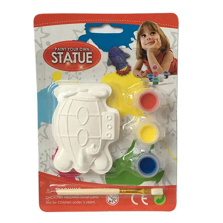 CU2561-3 New Style Personalized DIY Ceramic Doll , Painted Ceramic set