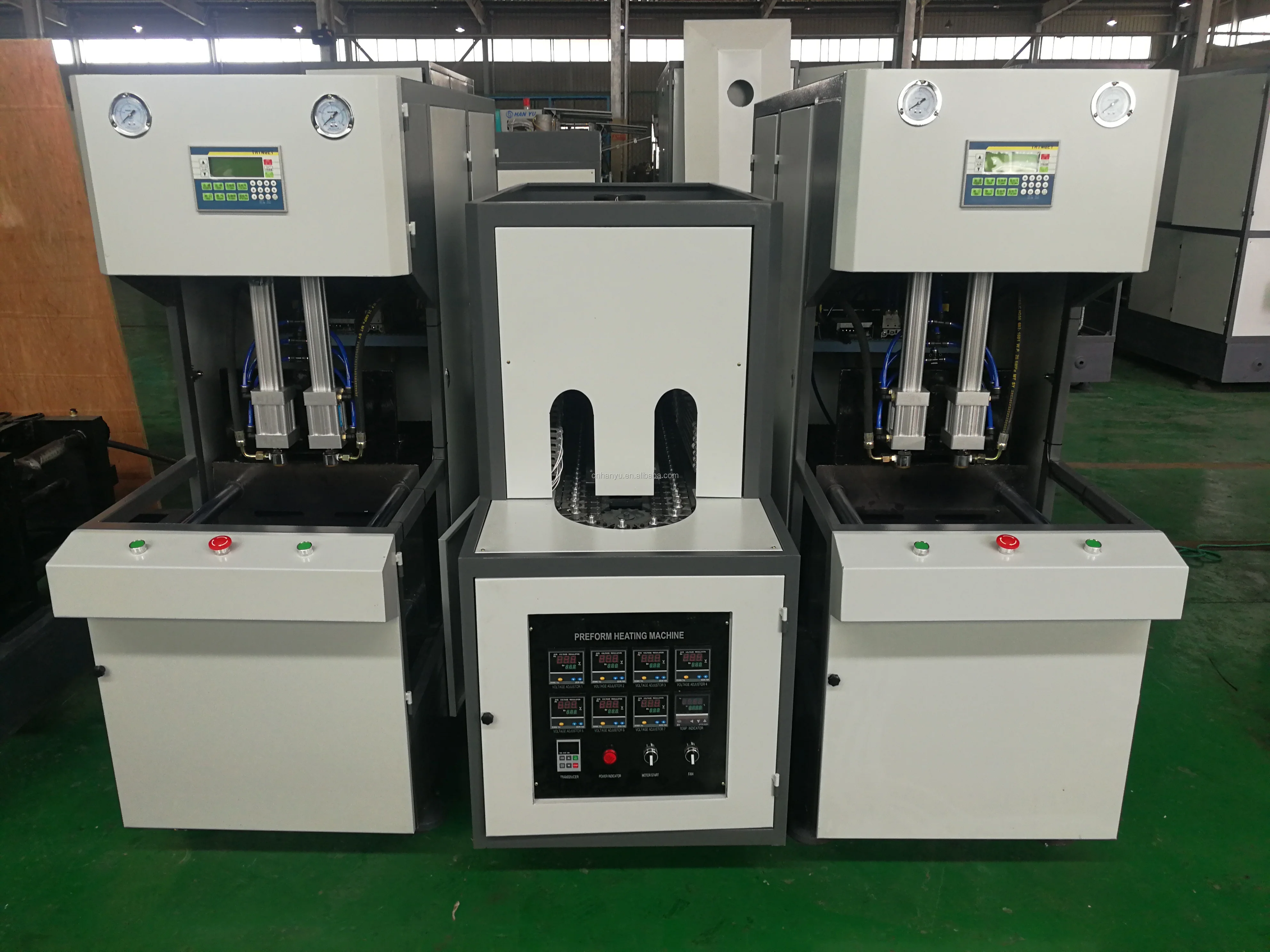 custom design semi-automatic preform pet plastic bottle blowing blow molding machine high speed