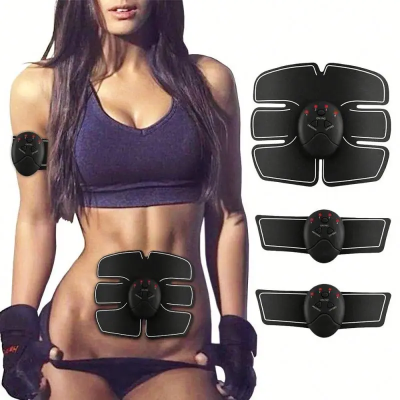 2002 EMS abs Smart Electronic Muscle Massage Machine full Body Vibration electrical portable muscle stimulator