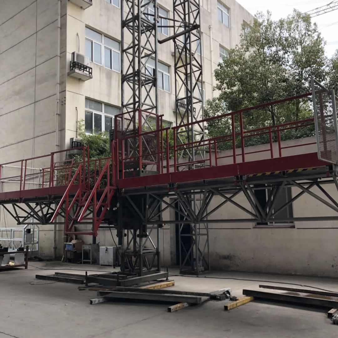 
Heavy load capacity mast climber work platform/gondola/cradle/swing stage/scaffolding 