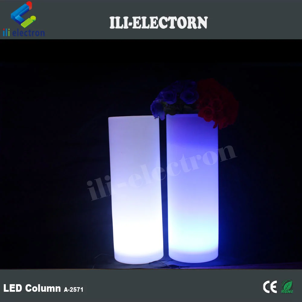 Infarad Remote control illuminated led Glowing pillar