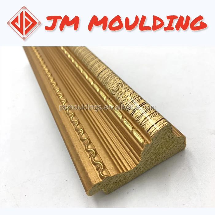 polystyrene PS mirror frame mouldings for picture framing