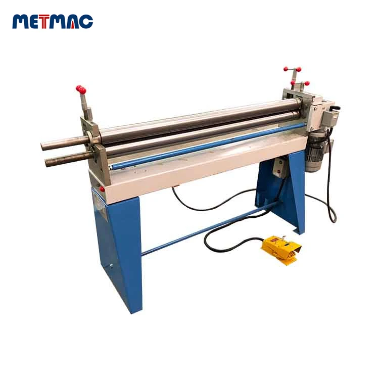 
Maquina conducto Round and spiral air duct making machine motor driven plate roll bending machine 