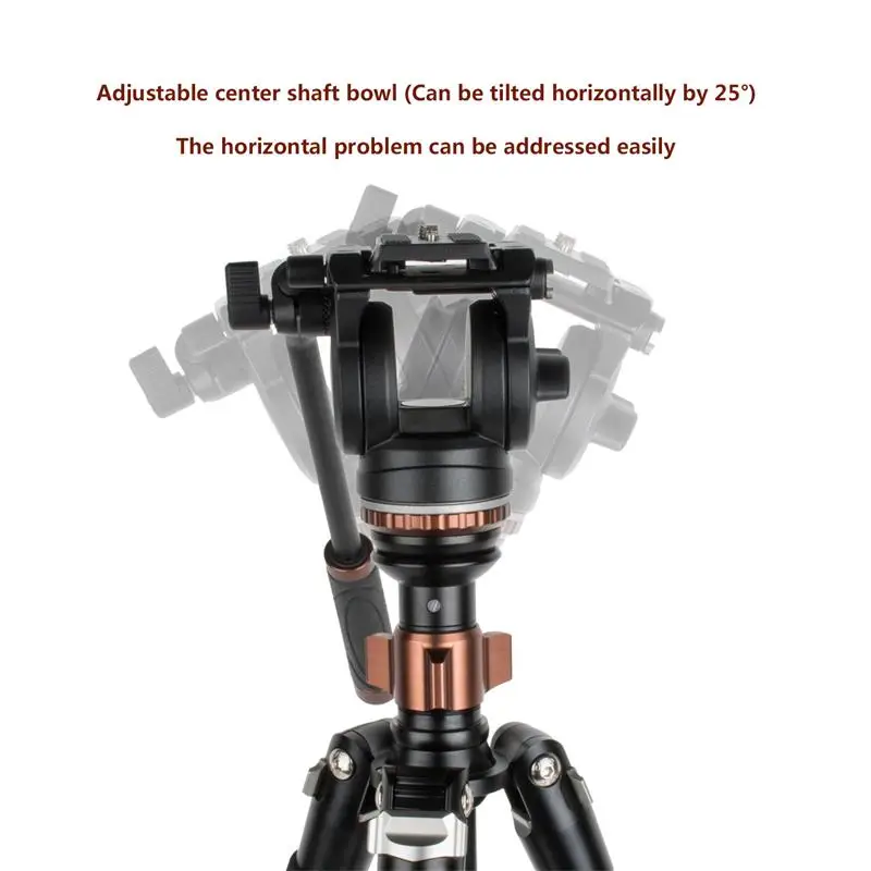 Горячая Распродажа Cayer AF2451H4 алюминиевый штатив для мобильного телефона для видеокамеры с защитным откидным замком