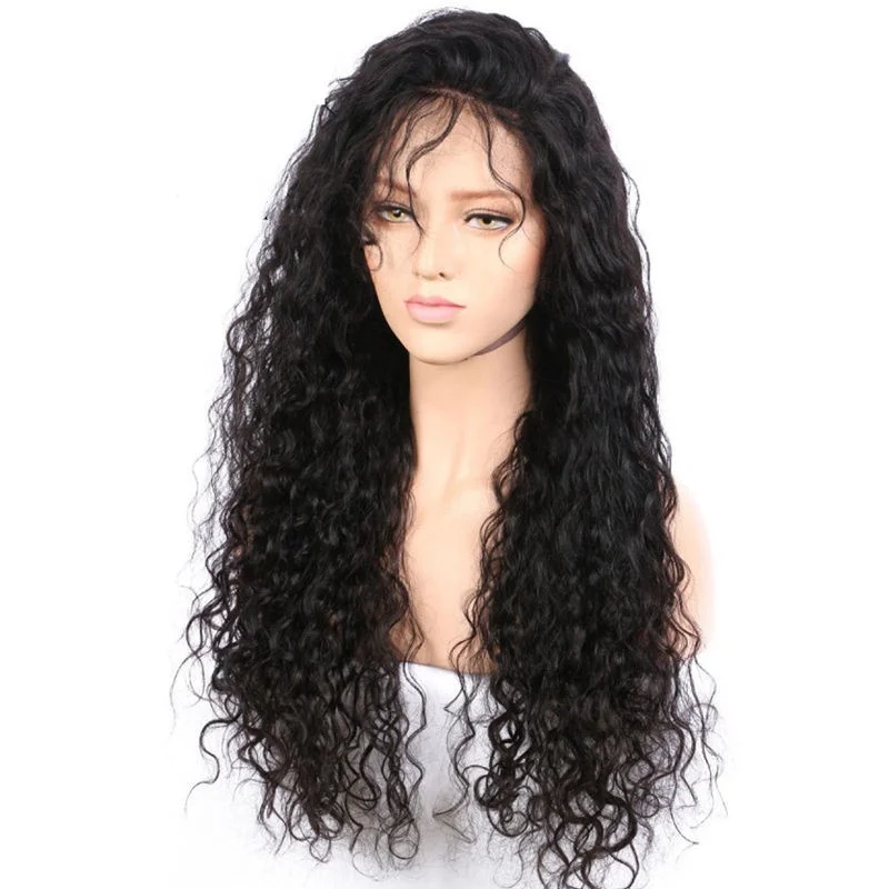 
Новый летний праздничный парик с выровненной кутикулой, необработанные индийские волосы, парик на полной сетке 