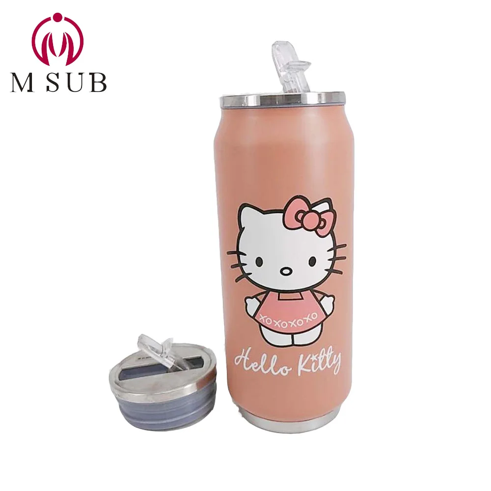 
HOT! customized 350ml 500ml water bottle coffee mug bottle water cartoon private label best seller PROMOTION 