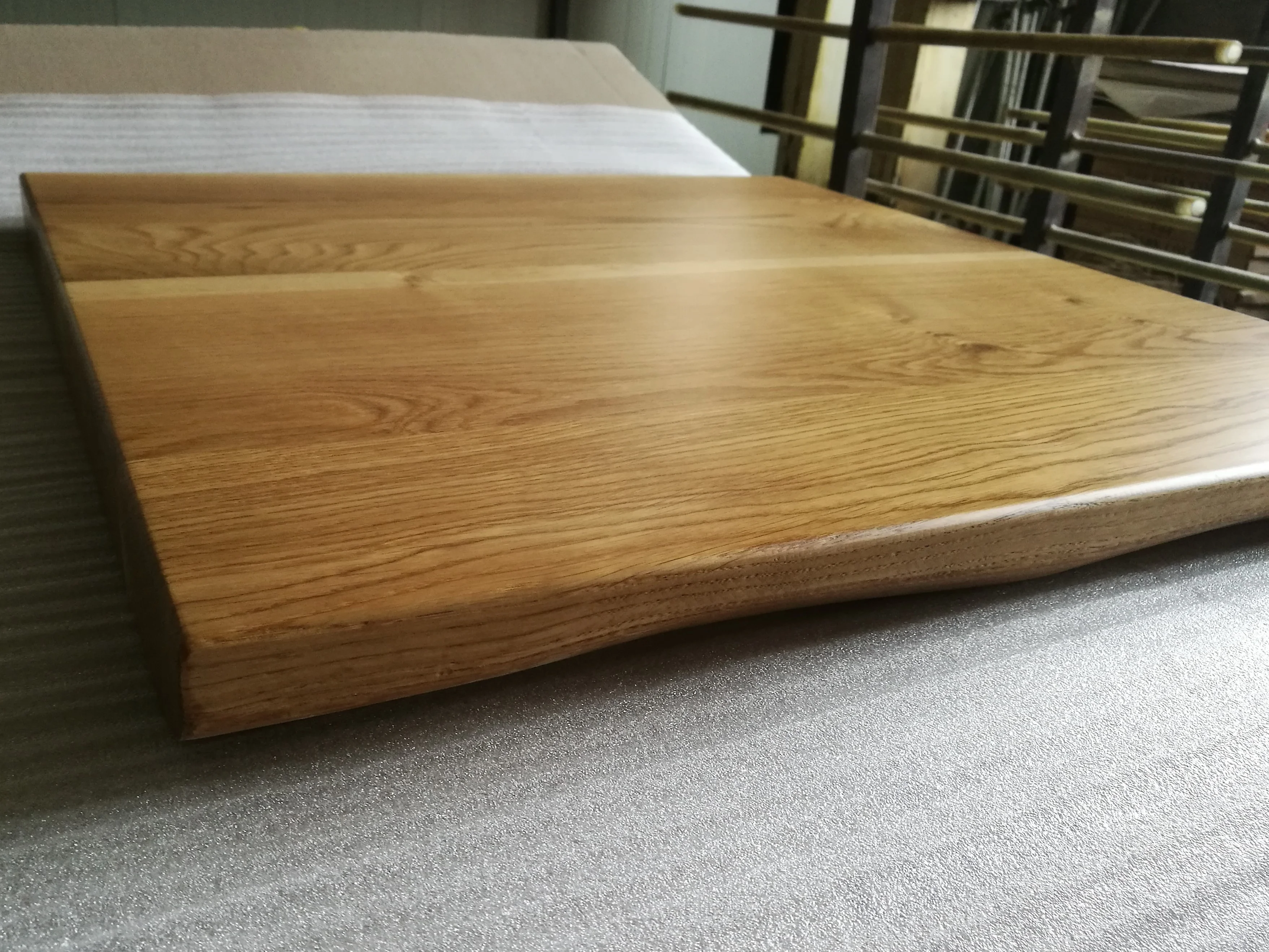 Solid wood restaurant table