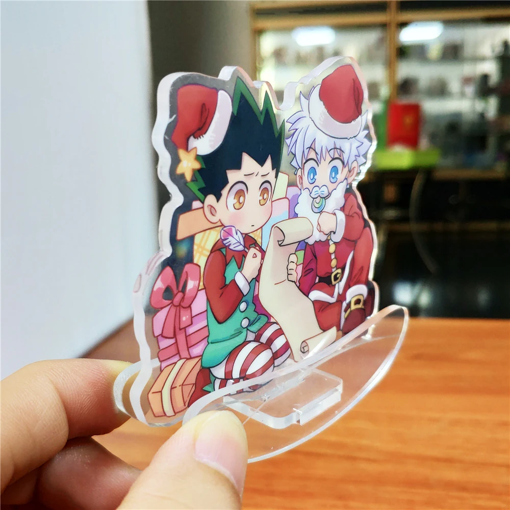 
Free Sample CMYK Custom Acrylic Keychain Anime Acrylic Standee 2D Action Figure 
