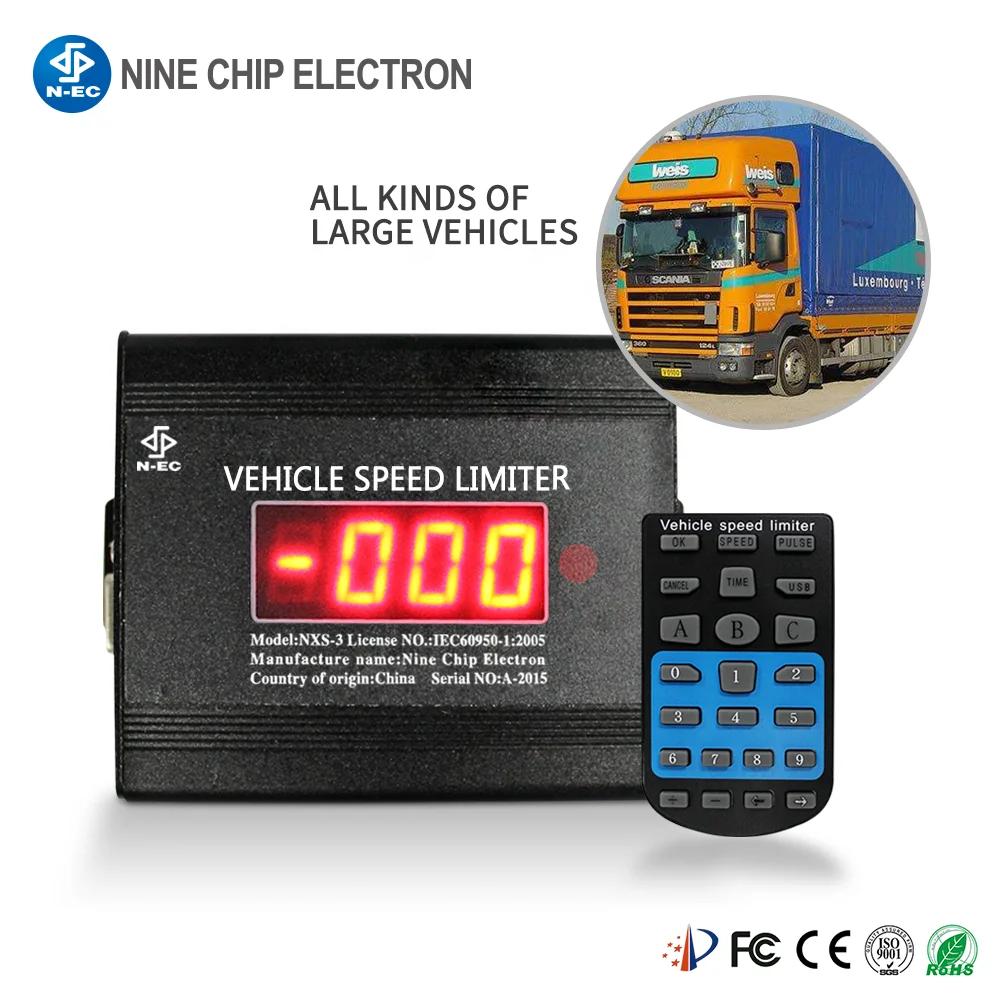 Electronic Car Overspeed Alarm Device Truck Speed Limiter Vehicle Speed Limiter