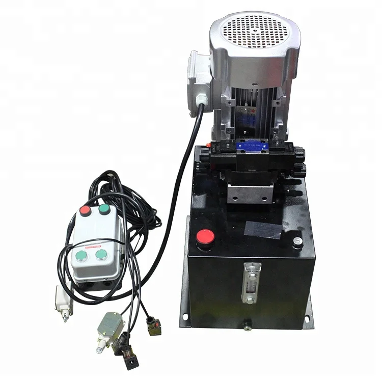 12 volt hydraulic power pack units with plastic tank in stock