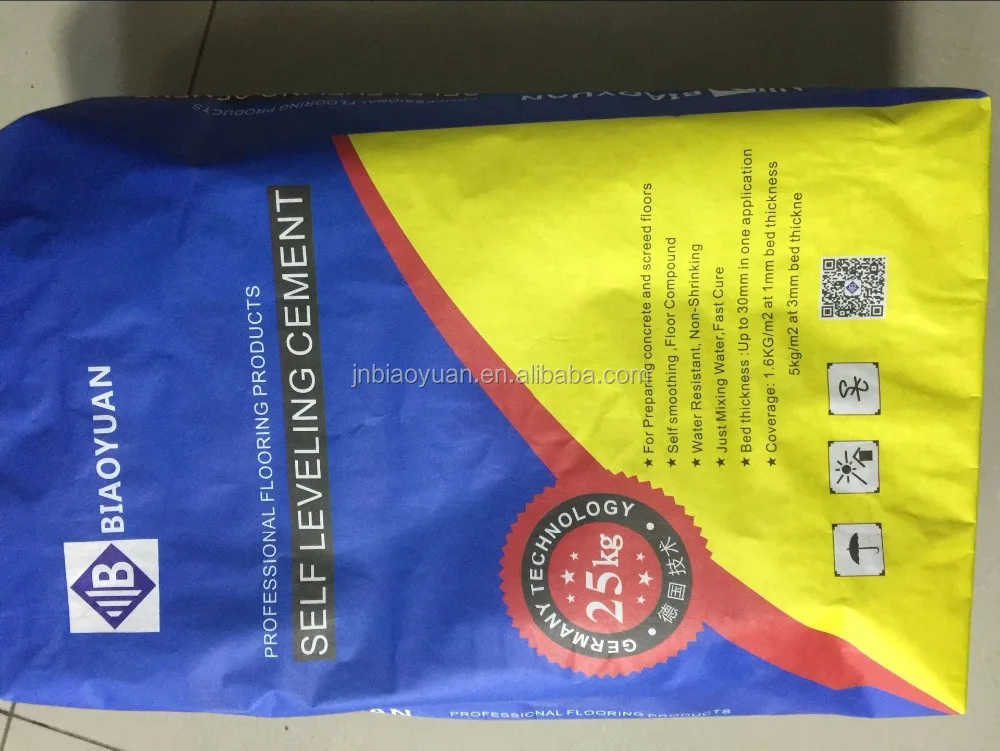 Самовыравнивающийся цемент с высоким потоком