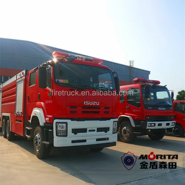 MAN Chassis Water Tanker Fire Fighting Truck/Water Cannon Vehicle with 7000kg  tanker