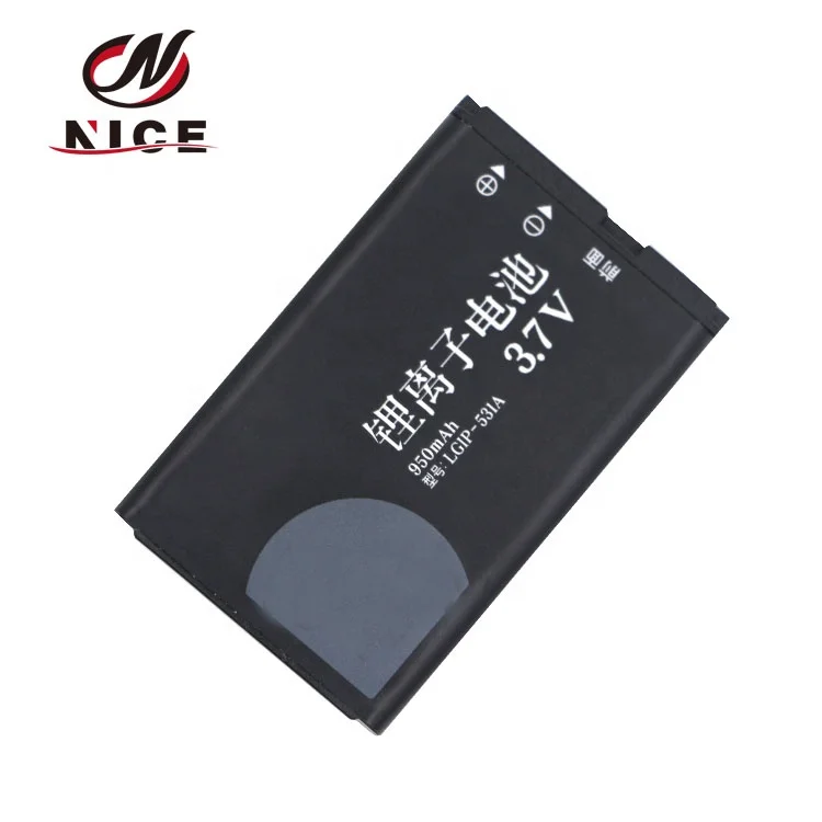 Wholesale High Quality  LGIP-531A 950mah Li-ion mobile phone Battery For LG B450 B460 B470
