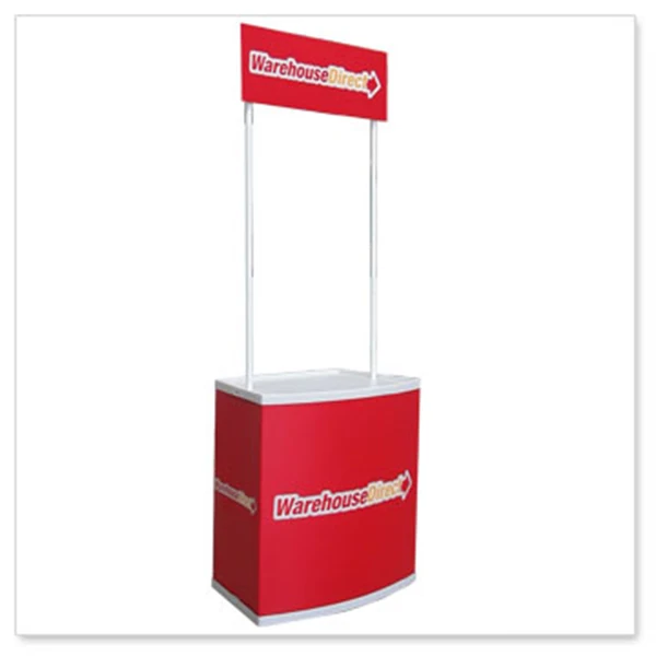 
PVC Promotion Counter Booth Custom PVC advertising promotional counter