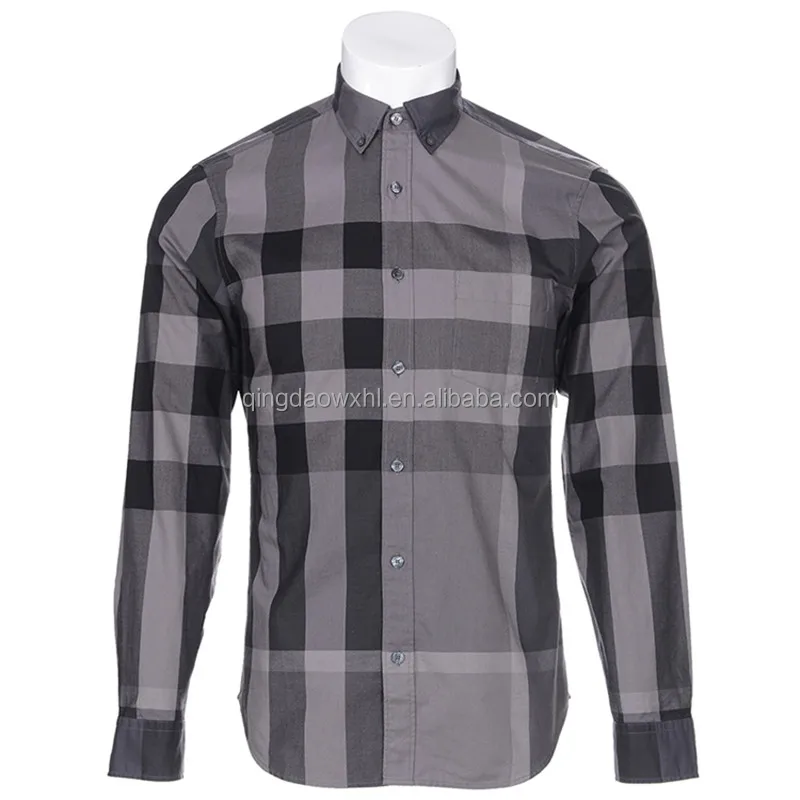 Regular Fit Long Sleeve Top Quality With 100% Cotton Fashion Casual Men Shirt