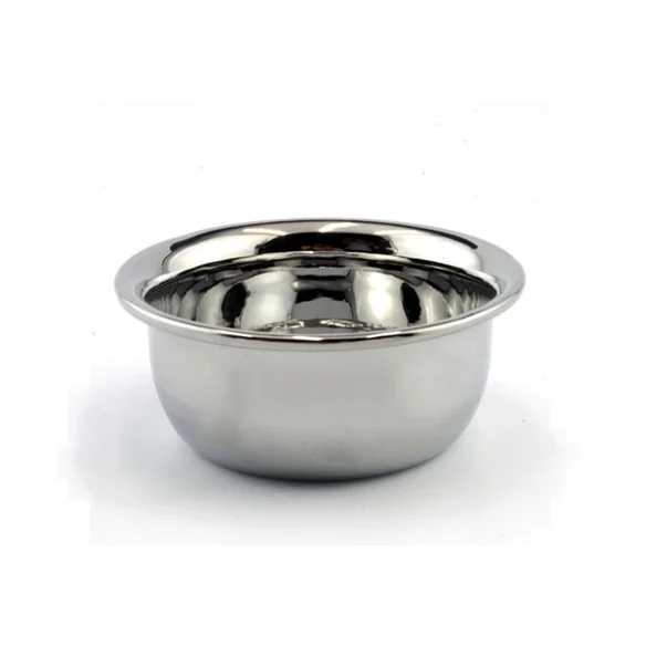 
Stainless Steel Metal Shaving Brush Bowl Shaving Soap Bowl 