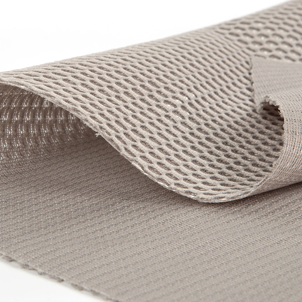HH-029 100% polyester net fabric breathable eco-friendly 3d air mesh fabric for home textile car seat car seat covers double mes