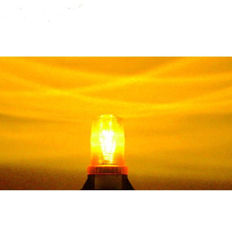 Lighthouse long tall amber warning industrial beacon strobe light