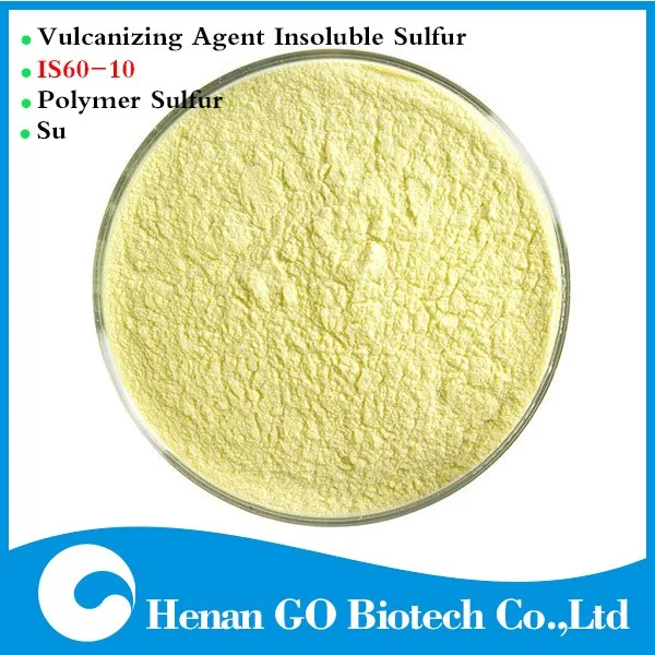 Good Quality Elemental Sulphur Powder Rubber Sulphur Insoluble Sulphur Cas no 9035998