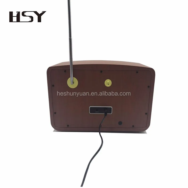 Multifunctional retro vintage dab dab+ radio FM