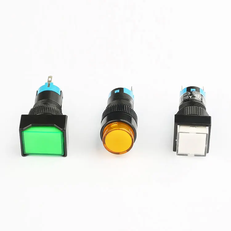 3A 220 volt IP40 ce 12mm green 120v electrical led indicator light