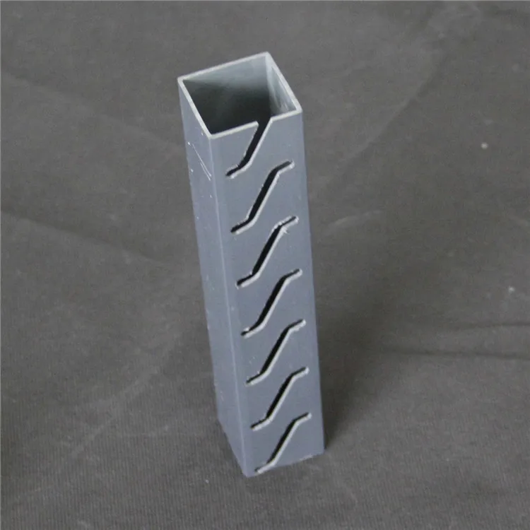 60 mm series right angle bay window corner pvc profile