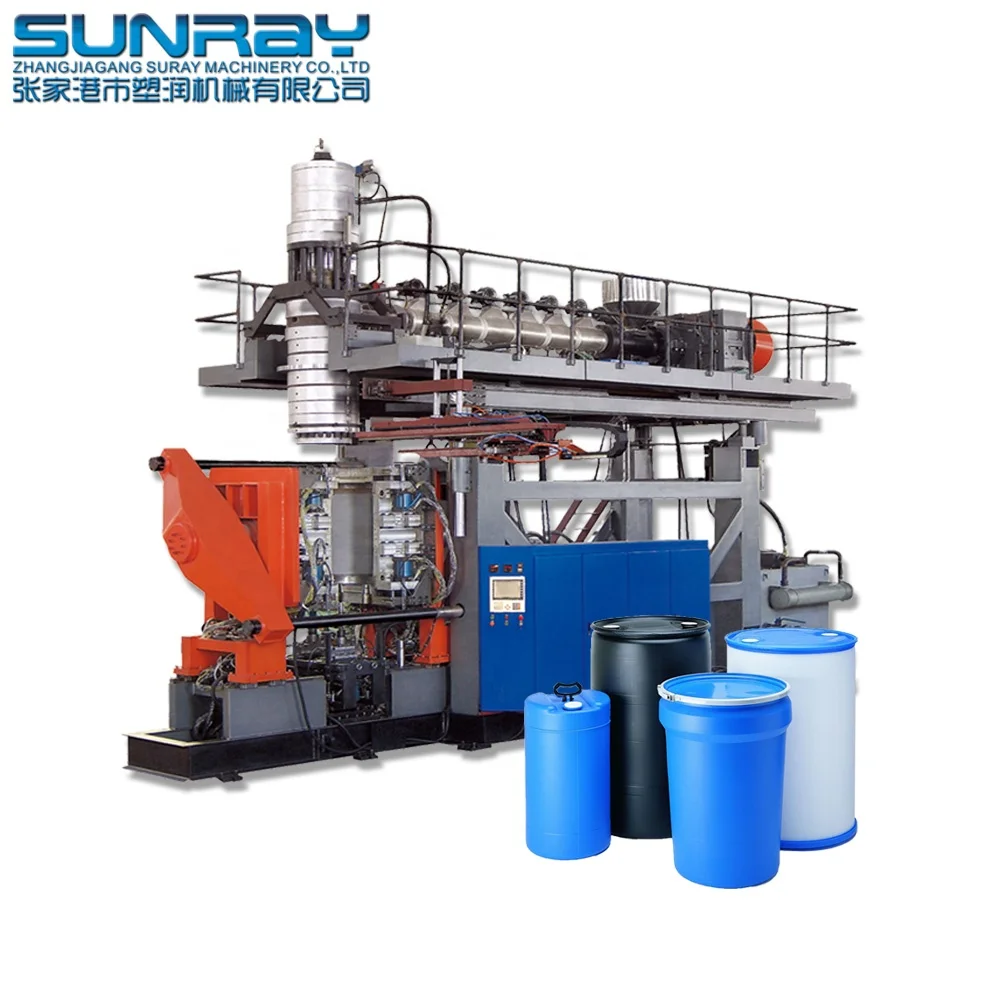 Машина для производства химических барабанов, машина для пластиковых двойных кольцевых барабанов, одно кольцо 55 галлонов