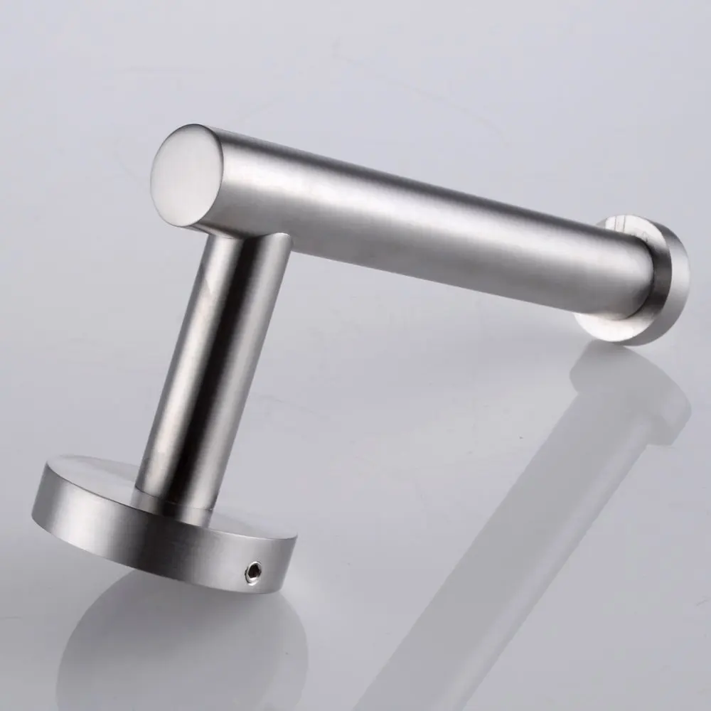 
SUS304 Stainless Steel Bathroom Lavatory Toilet Paper Holder and Dispenser Wall Mount, Brushed 
