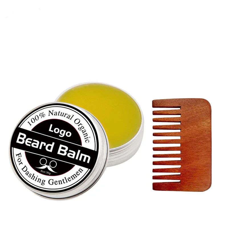 All Natural Vegan Friendly Organic Oils and Beeswax Shaving Beard Balm