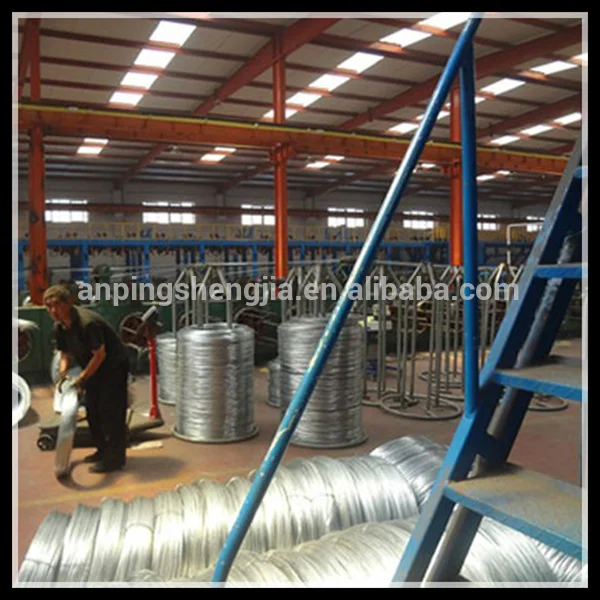 galvanized steel wire roll/binding wire per roll weight/16 gauge galvanized wire