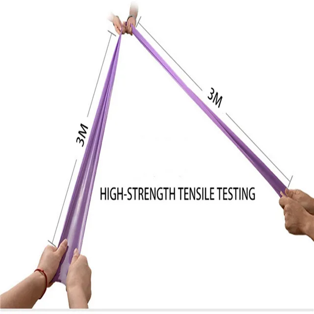 Elastic Straps Latex Rope Leg Resistance Band Latex Resistance Band